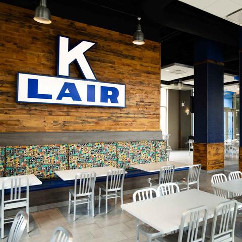 The new interior of K-Lair. Photo provided. 