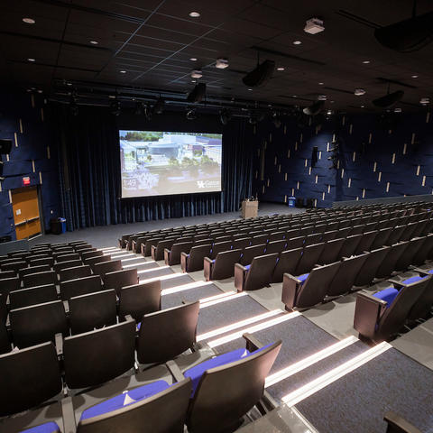 Worsham Theater in the Gatton Student Center. Pete Comparoni | UK Photo