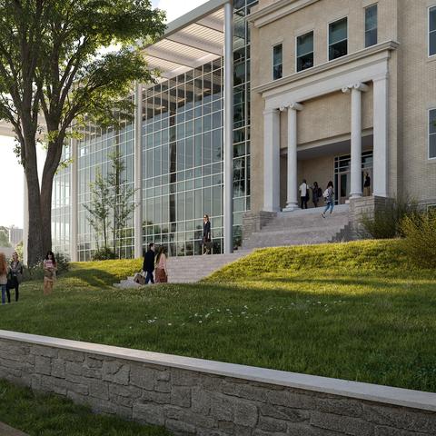 New Scovell Hall renderings 