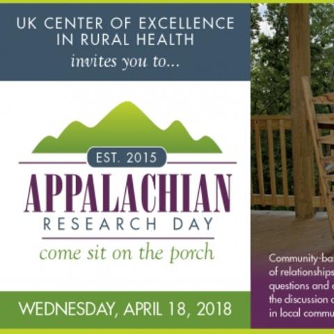 Appalachian Research Day 2018 Invitation
