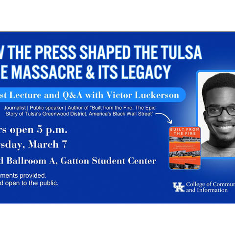 “How the Press Shaped the Tulsa Race Massacre and Its Legacy" is free and open to the public.