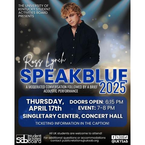Photo provided by UK Student Activities Board.