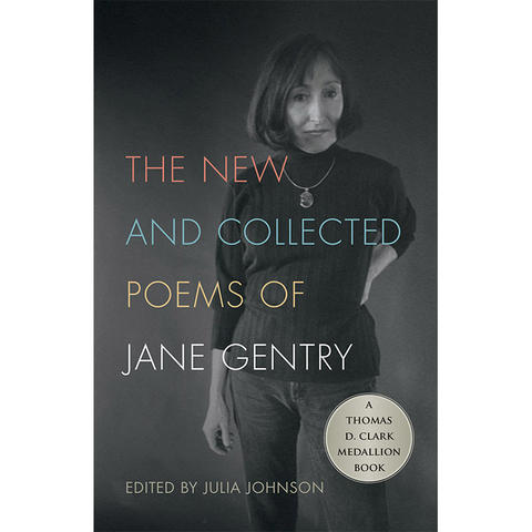 photo of cover of "The New and Collected Poems of Jane Gentry" edited by Julia Johnson