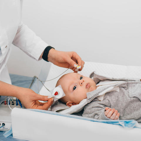 Diagnostic hearing testing for infants 