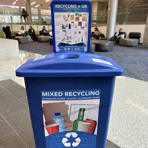 UK has added a number of newly accepted recyclable materials. 