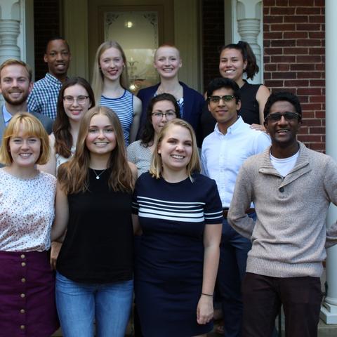 photo of 2018 Gaines Fellows