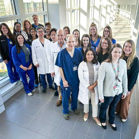 Image of the transplant team