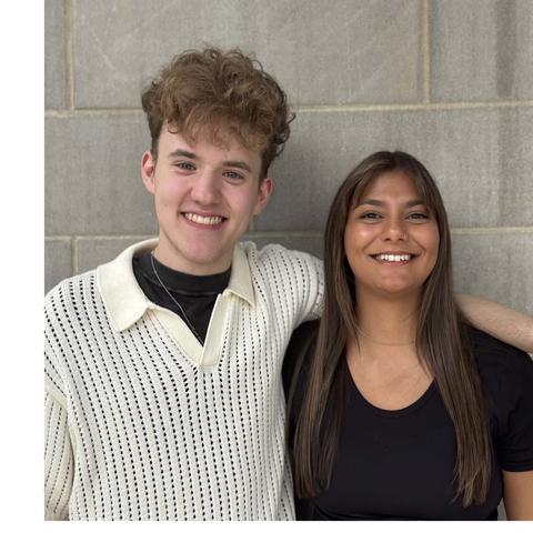 Chase Hill and Rose Barczak