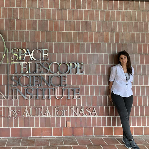 photo of Maryam Deghanian at Space Telescope Science Institute