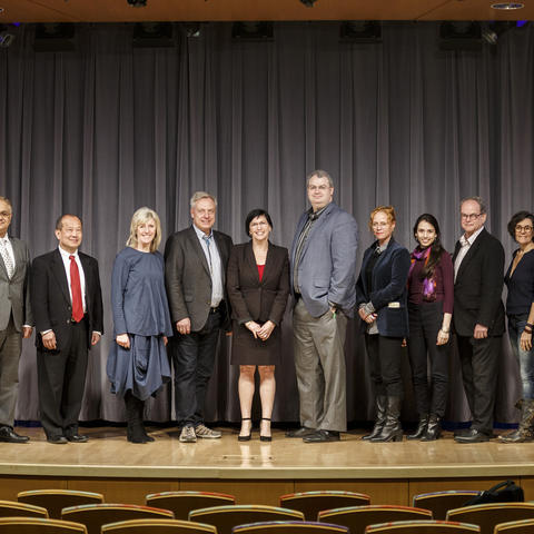 Photo of presenters from the third annual International Society of Neurogastronomy symposium
