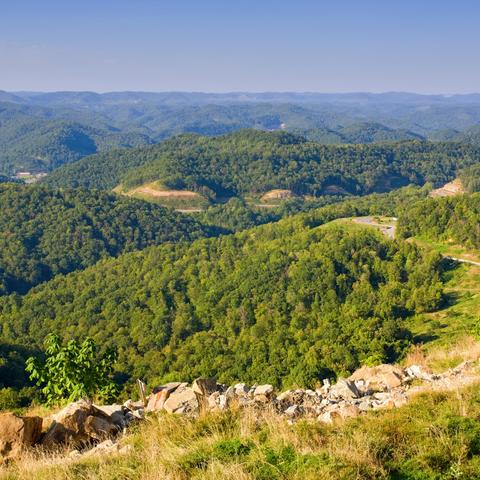 photo of KY mountains