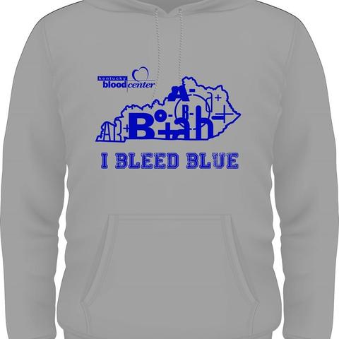 picture of I Bleed Blue sweatshirt