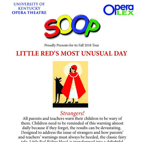 photo of "Little Red's Most Unusual Day" flier