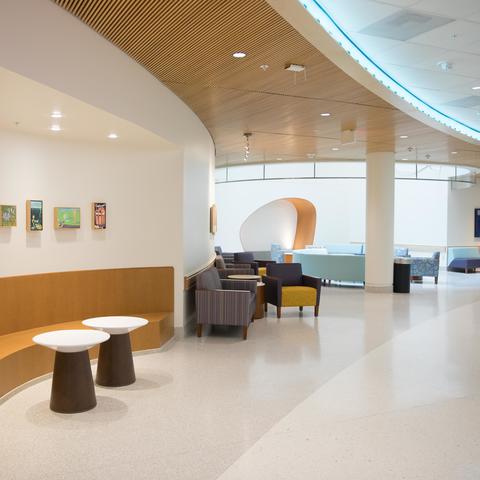 The Circle of Blue Pediatric Sedation and Procedure Unit Lobby