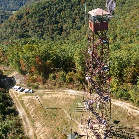 photo of Robinson Forest Fire Tower
