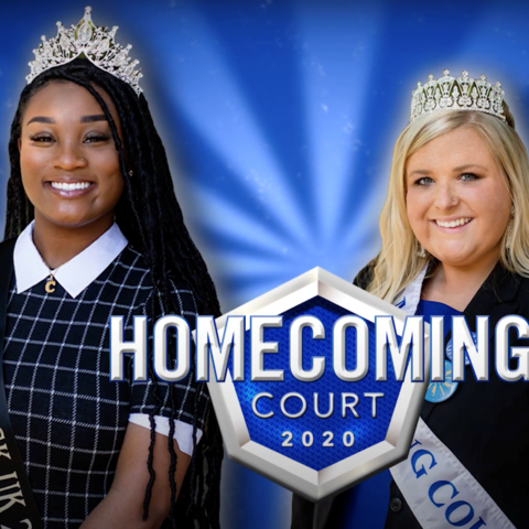 Chloe Kellom, left, is this year’s Miss Black UK; Faith Turner is Homecoming Queen; and Cameron French is the 2020 Homecoming King.