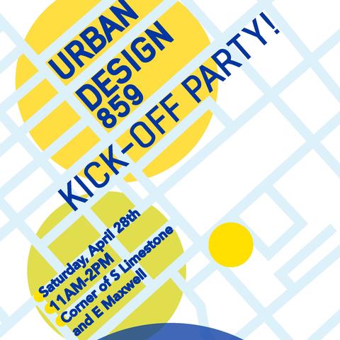 photo of Urban Design 859 pop-up park poster