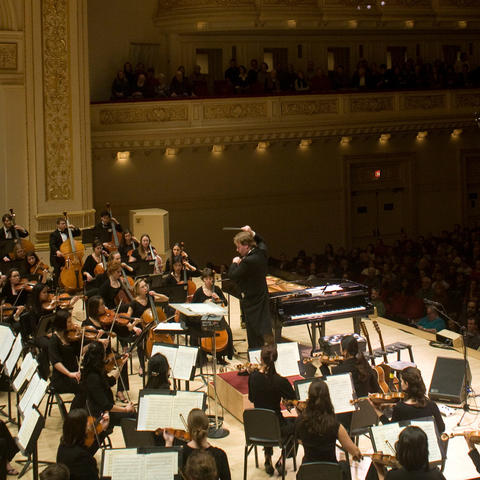 photo of UK Symphony Orchestra at Carnegie Hall