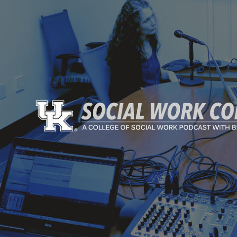 photo of artwork for "Social Work Conversations" podcast