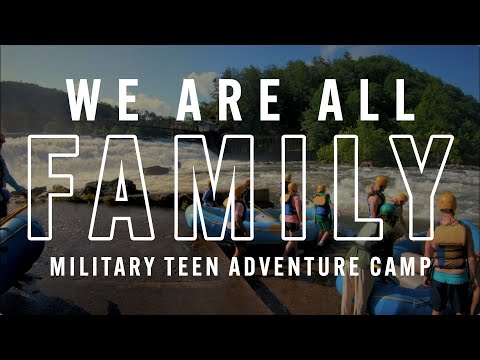 Thumbnail of video for ‘We are all family’: Military Teen Adventure Camp continues to forge community in the outdoors 
