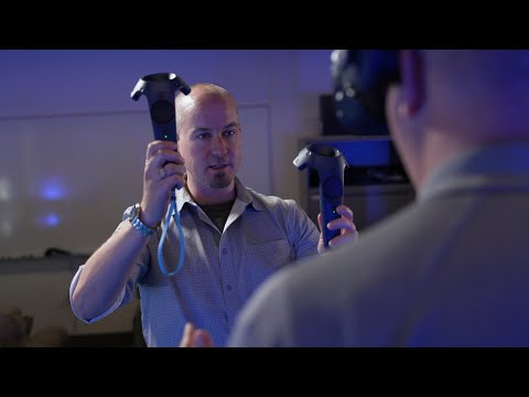 Thumbnail of video for UK researcher enhances police de-escalation training with immersive AI, VR simulations