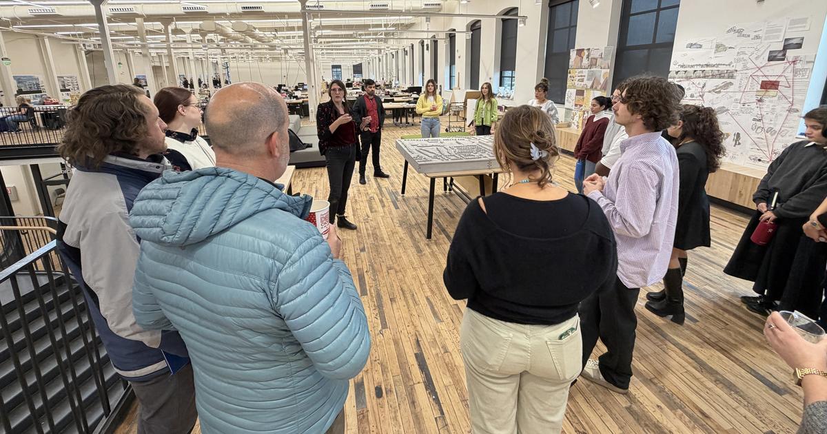 Architecture students reimagine a Lexington warehouse through AI-informed design