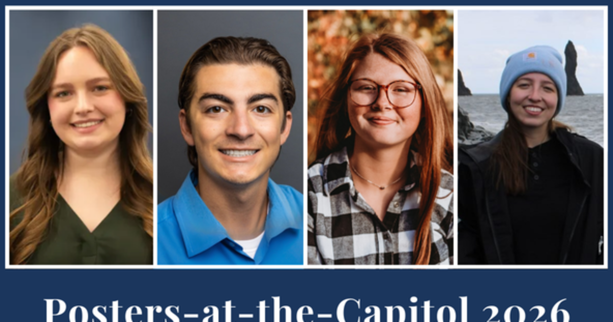 4 UK undergraduates to present at Posters-at-the-Capitol