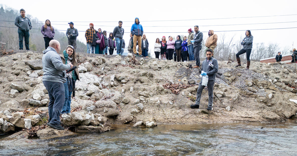 Perry County students join UK water monitoring research team