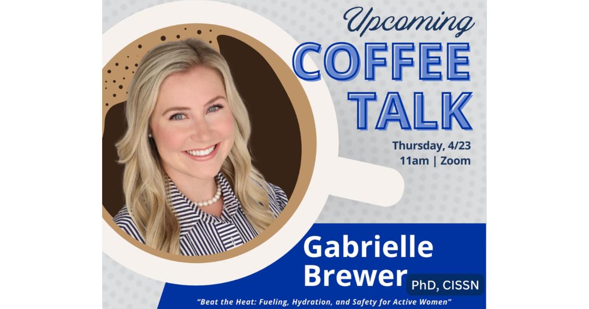 Active Girls Healthy Women coffee talk: Hydration, nutrition and safety for active women