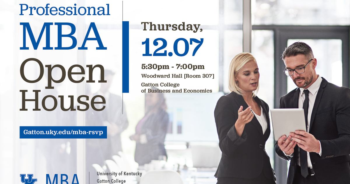 Wmu Mba Open House uk s gatton college to host professional mba open house Wmu Mba Open House uk s gatton college to host professional mba open house