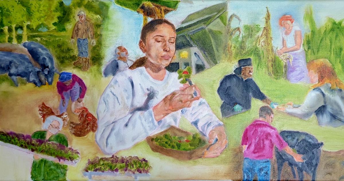 Student art competition winners celebrate UK’s local food system