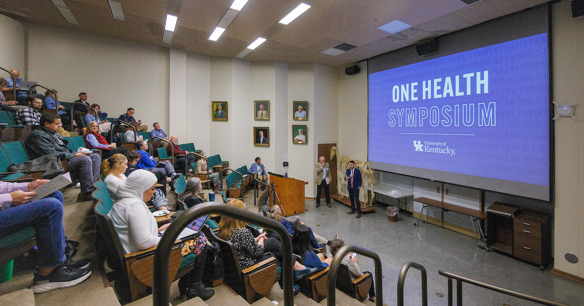 UK to host second annual One Health Symposium on Oct. 20 