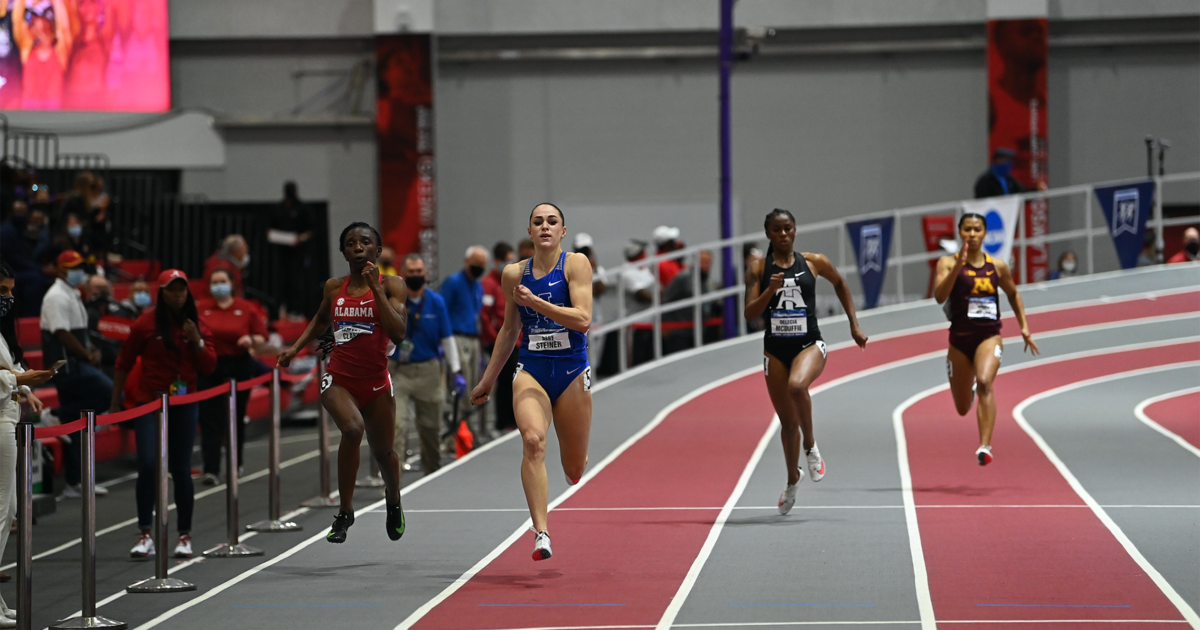 Abby Steiner Strikes Gold, Ties Collegiate Record at NCAA Indoor Championships | UKNow Abby Steiner Strikes Gold, Ties Collegiate Record at NCAA Indoor Championships | UKNow