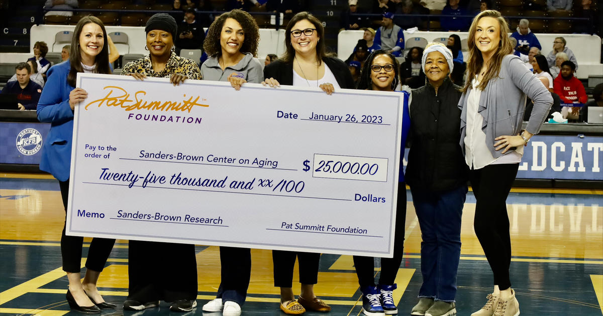 Pat Summitt Foundation awards grant to University of Kentucky Sanders