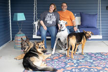 Kati Rhea and husband Todd Kleinjan. Hilary Brown | UK Public Relations