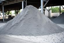Fly ash, a fine powder created from coal combustion