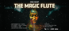 photo of UK Opera Theatre's web banner for "The Magic Flute"