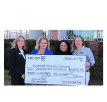 Truist Charitable Trust Fund’s grant check 