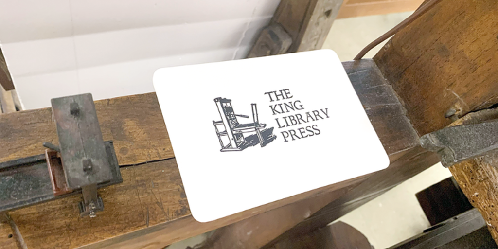 King Library Press Presents 'Print/Reprint' Virtual Roundtable - Vimarsana News