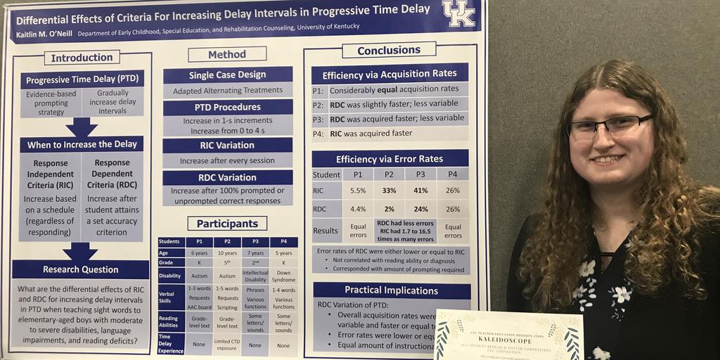 Special Education Doctoral Scholar Wins National Research Award - Vimarsana News