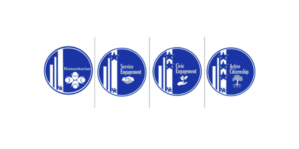 Stand Out With Badge Blue | UKNow