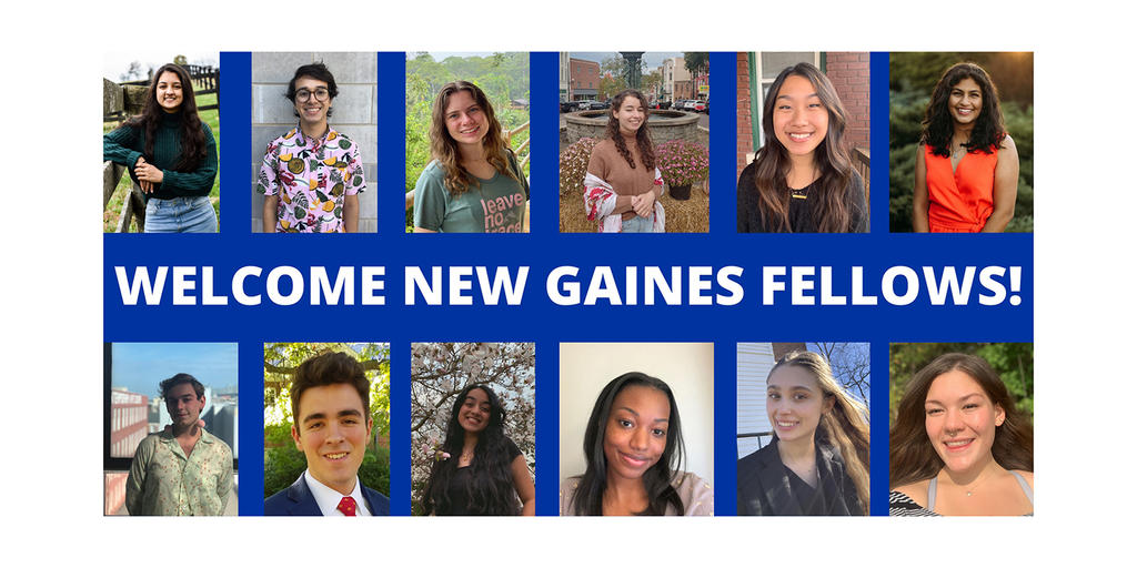 2022 Gaines Student Fellows Announced - Vimarsana News