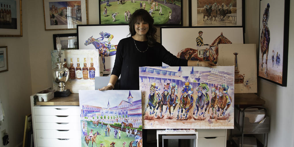 CI Alumna is Official Artist of the 148th Kentucky Derby and Kentucky Oaks - Vimarsana News