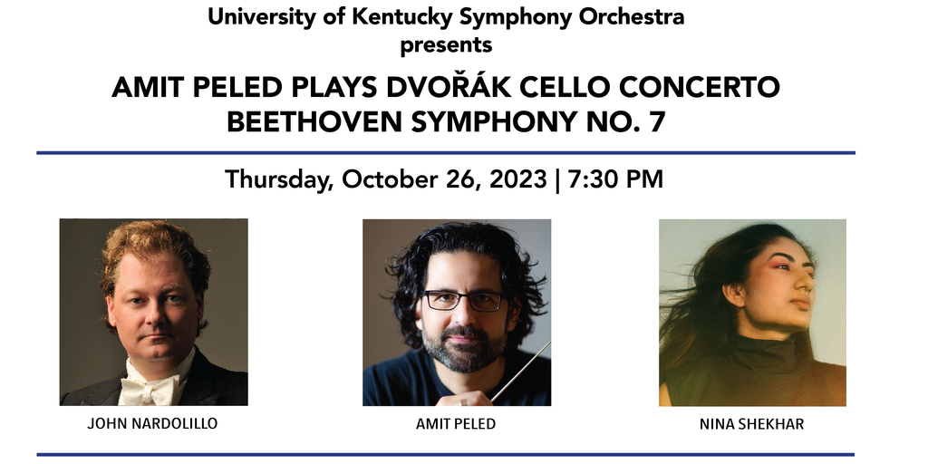 Renowned cellist Amit Peled joins UK Symphony Orchestra in concert Oct. 26 - Vimarsana News