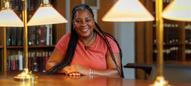 This is a photo of Deidra White, a recent UK alumna.