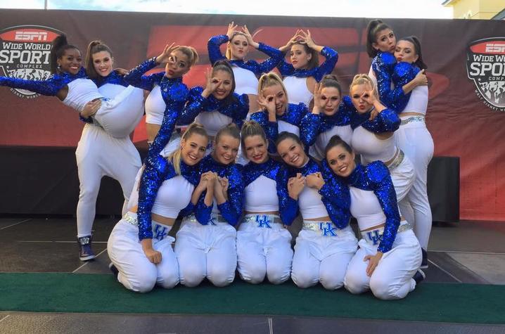 photo of UK Dance Team at UDA Nationals