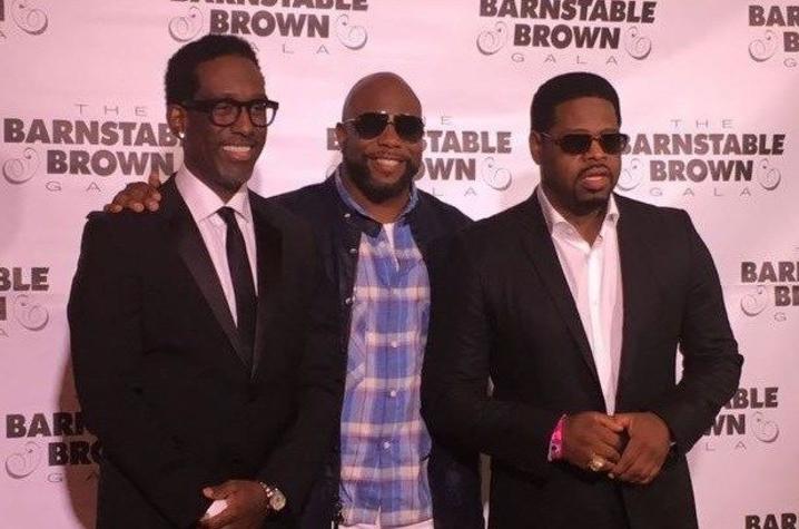 Members of Boyz II Men at the annual Barnstable Brown Derby Eve Gala. Photo Provided by Barnstable Brown Family