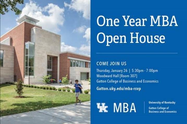 One Year MBA Open House