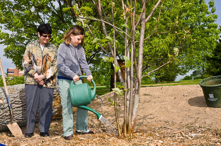 Tree Planting at The Arboretum, photo by Stephen Patton