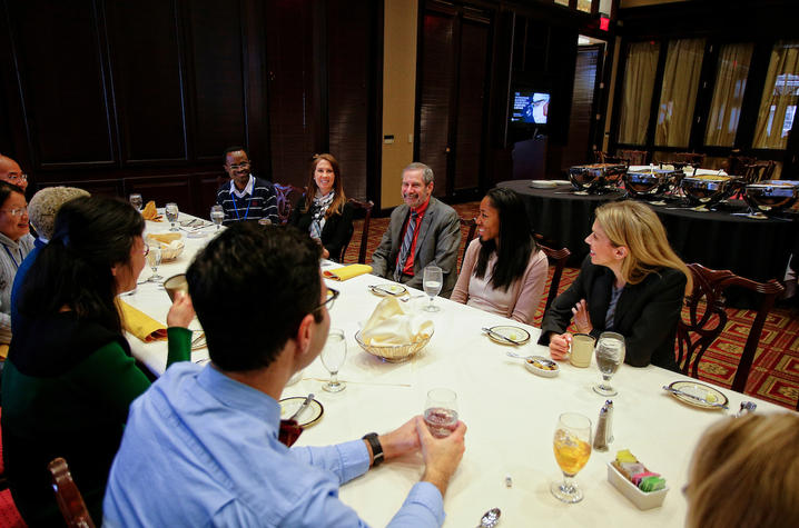 Dr. Doug Lowy and Markey junior faculty